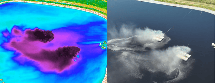 Thermal Drone Image Gladiator 80s